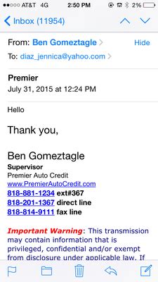 premier auto credit payment.